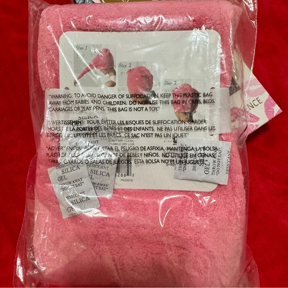 Beauty Products Bundle Towel, Socks, Body Wash and Lip Mask NEW
